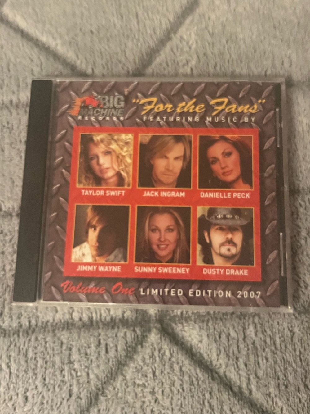 RARE Taylor Swift CD For the Fans Big Machine Records 2007 Single